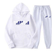 2022 New Brand TRAPSTAR Printed Sportswear Men 15 colors Warm Two Pieces set Loose hoodie sweatshirt + pants set Hoodie jogging
