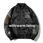 BAPE Embroidered Jackets for Men Loose Fashion