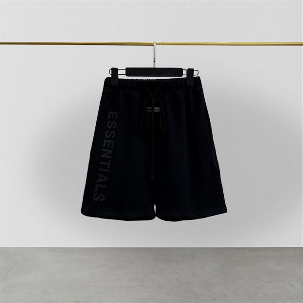 Fashionable men's Essential shorts designer brand rubber lettering printed Oversize unisex shorts