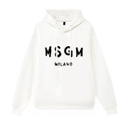 Men Women Milano Italy Letter Printed Sweatshirt Pullover Tops