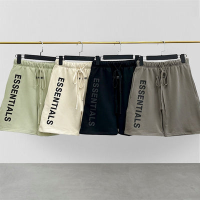 Fashionable men's Essential shorts designer brand rubber lettering printed Oversize unisex shorts