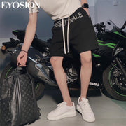 New Men Shorts Street Essentials Foaming Letter Designer Cotton Knee Length Bottoms